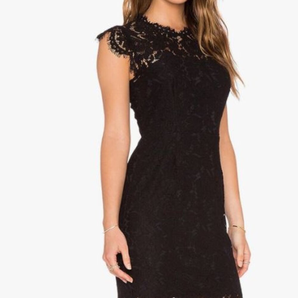BNWT Womens Sleeveless Lace Floral Elegant Cocktail Dress Crew Neck Knee Length